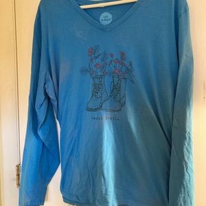 Life is Good Long Sleeve Shirt, 3X